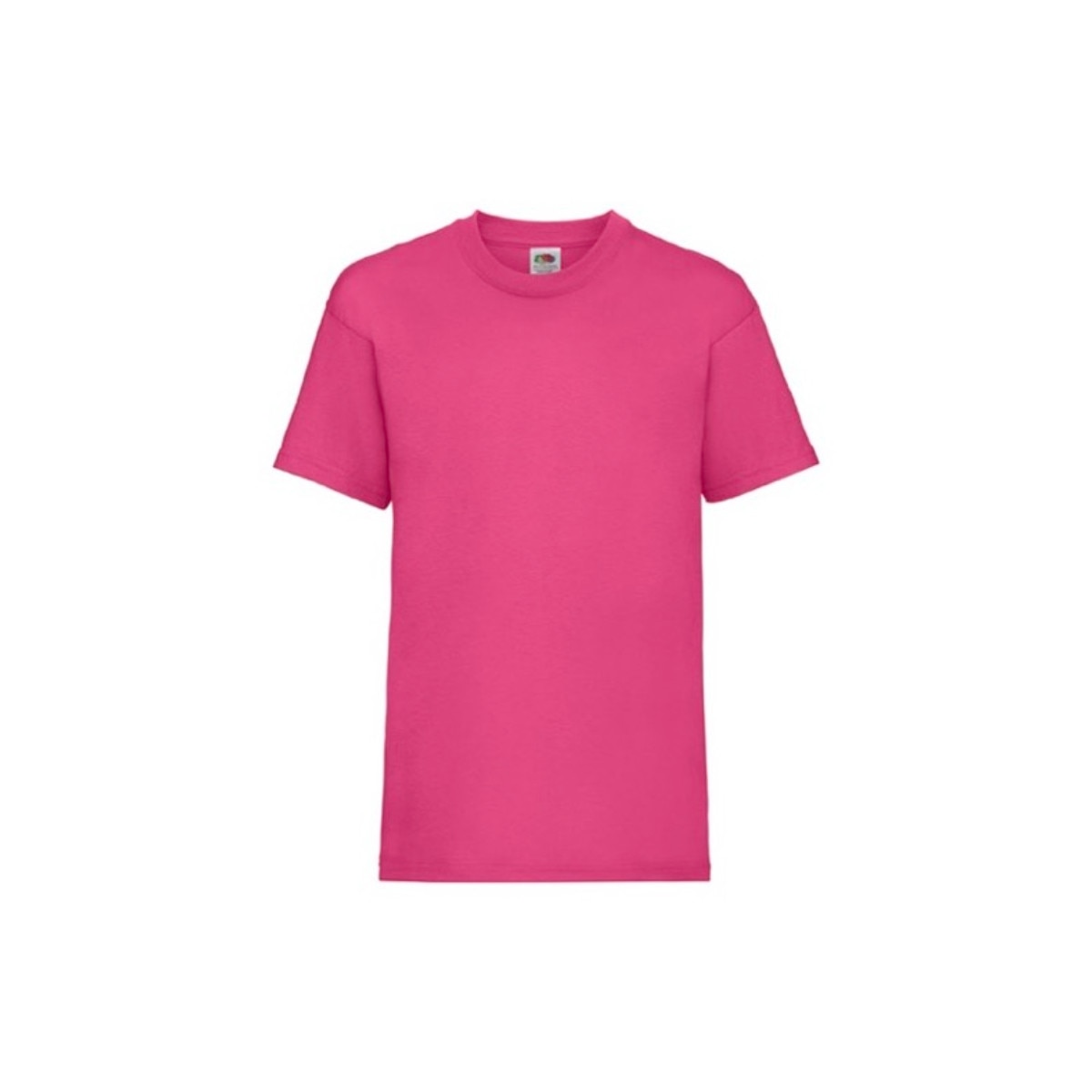 Tricou Fruit of the Loom Valueweight, Bumbac, Fucsia, 12-13 Ani