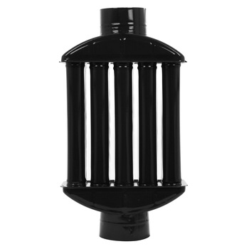 Burlan Economizor Recuperator, Tabla Emailata, D 120 mm, Negru, Soba Semineu Burlan Economizor Recuperator, Tabla Emailata, D 120 mm, Negru, Soba Semineu