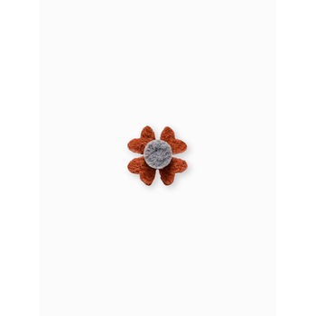 Brosa pentru barbati, Ombre, A241, Fetru/Metal, Model floare, 2 x 2 cm, Gri/Maro Brosa pentru barbati, Ombre, A241, Fetru/Metal, Model floare, 2 x 2 cm, Gri/Maro