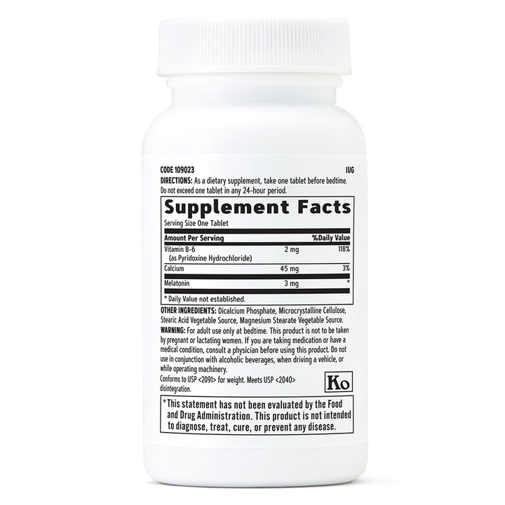 GNC Melatonina 3 mg, 120 tb