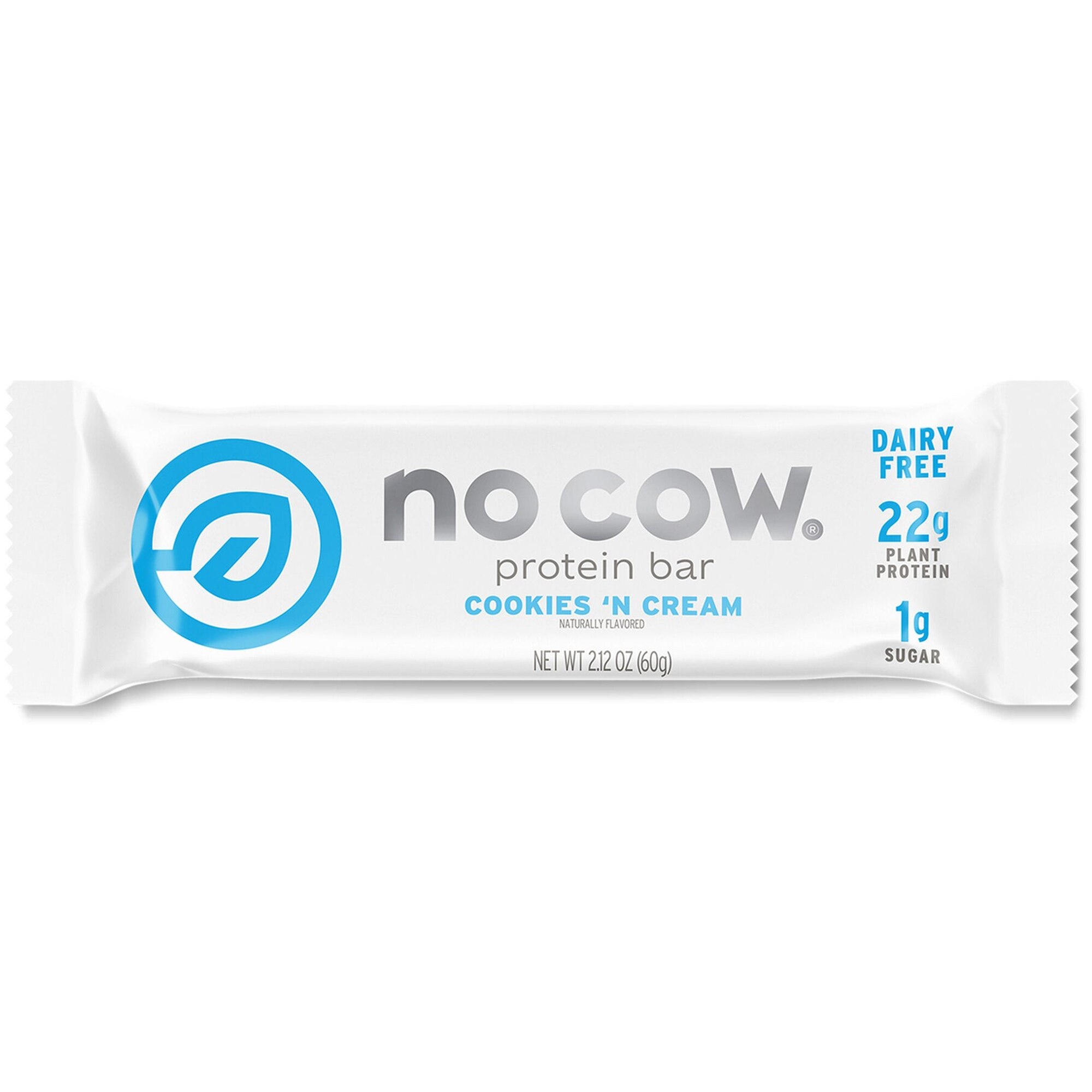 Baton Proteic No Cow® cu Aroma de Biscuiti cu Frisca, 12 batoane x 60 g