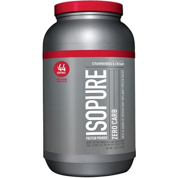 Proteina Isopure® Zero Carb cu Aroma de Crema de Capsuni, 1360 g Proteina Isopure® Zero Carb cu Aroma de Crema de Capsuni, 1360 g