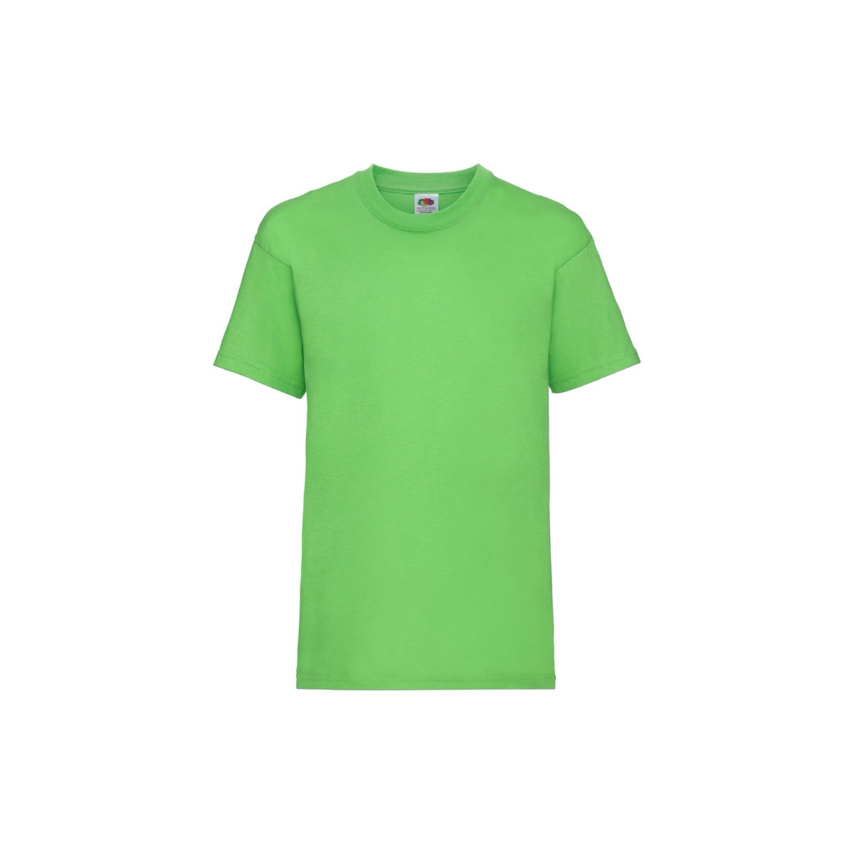 Tricou Fruit of the Loom Valueweight, Bumbac, Verde lime
