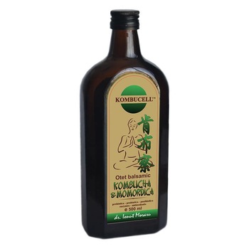 Otet Balsamic de Kombucha si Momordica 500 mililitri Medica Otet Balsamic de Kombucha si Momordica 500 mililitri Medica