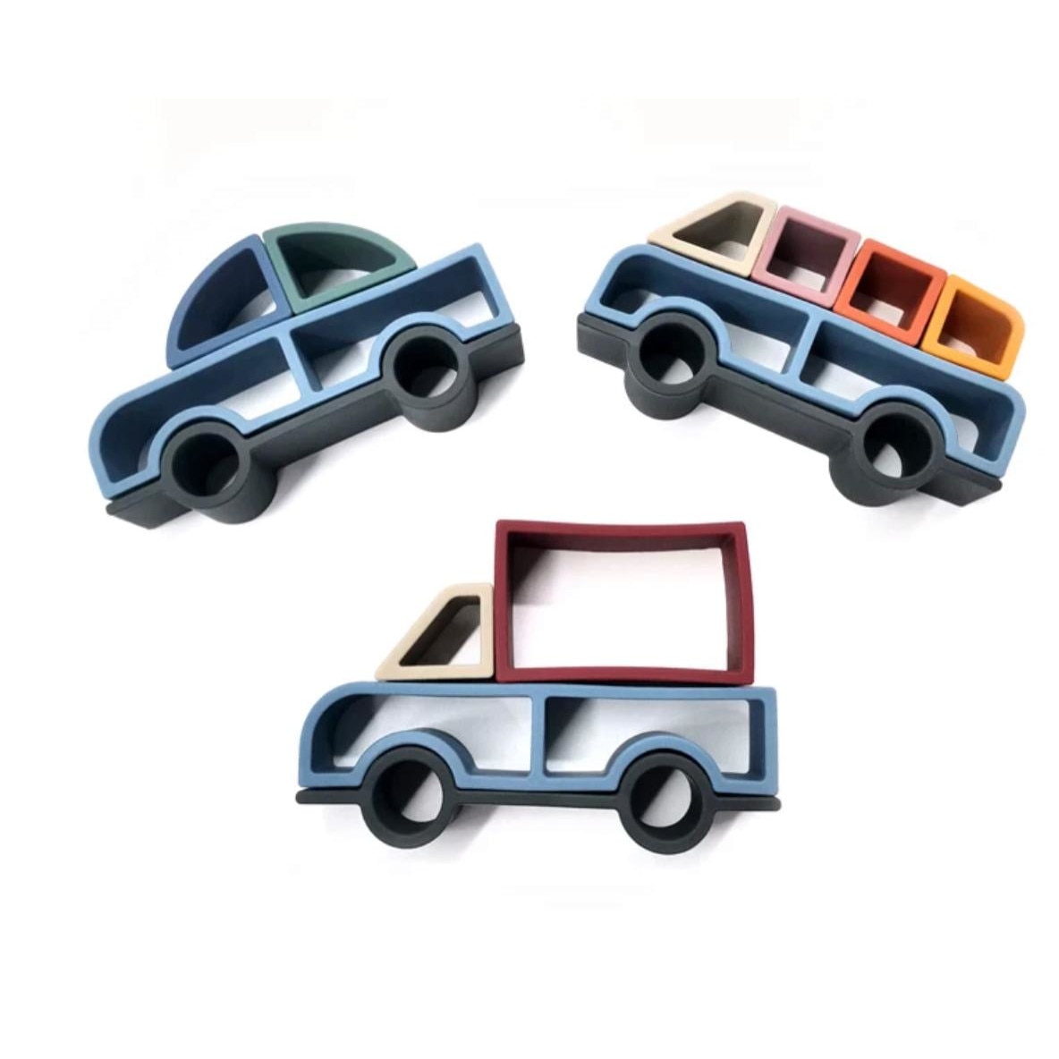 Set de dezvoltare masinute din silicon alimentar