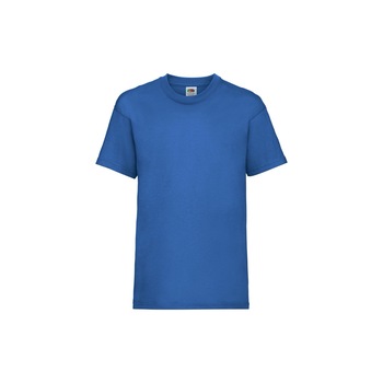 Tricou Fruit of the Loom Valueweight, Bumbac, Albastru, 14-15 Ani Tricou Fruit of the Loom Valueweight, Bumbac, Albastru, 14-15 Ani