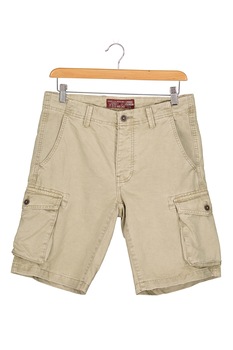 OVS, Pantaloni scurti cargo de bumbac, Bej, XL OVS, Pantaloni scurti cargo de bumbac, Bej, XL