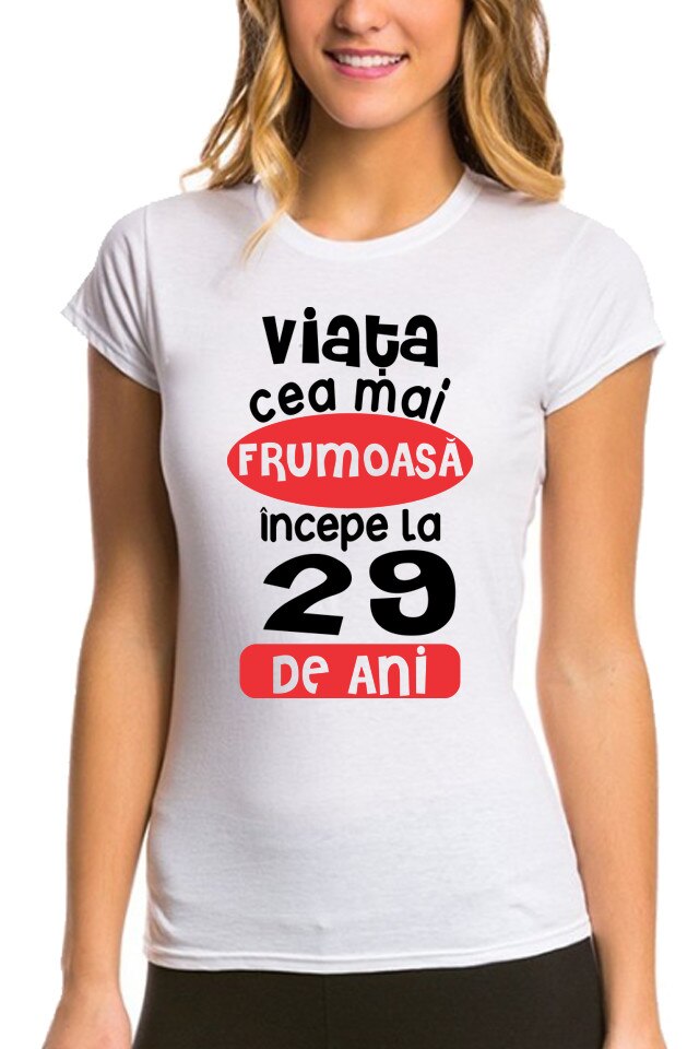 Tricou Dama Personalizat 