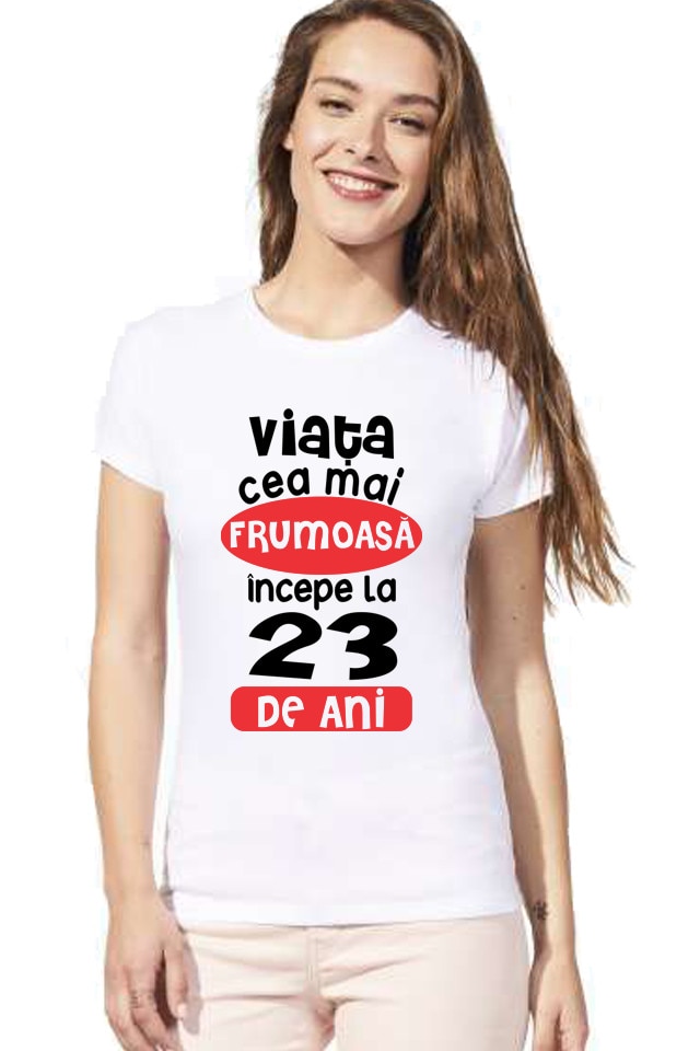 Tricou Dama Personalizat 
