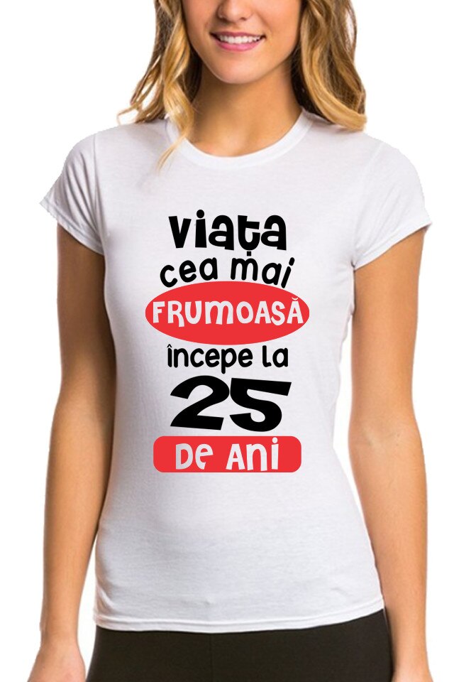 Tricou Dama Personalizat 