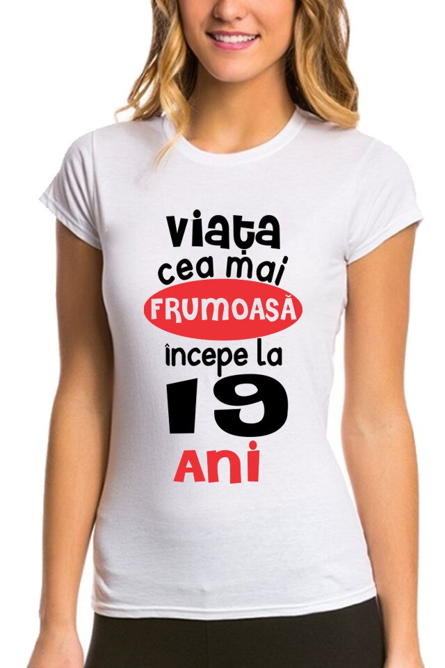Tricou Dama Personalizat 
