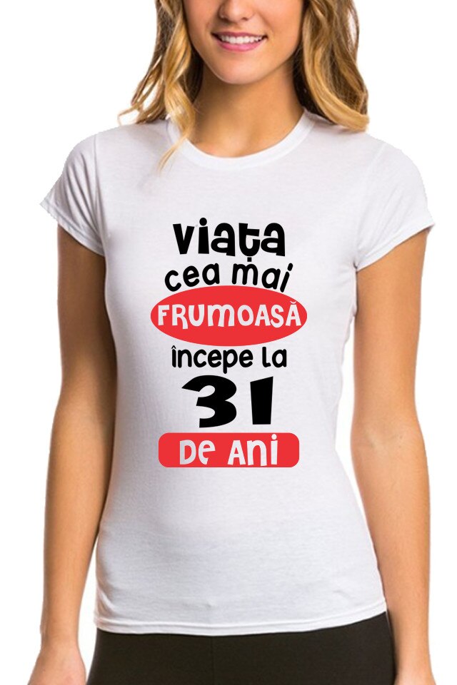 Tricou Dama Personalizat 