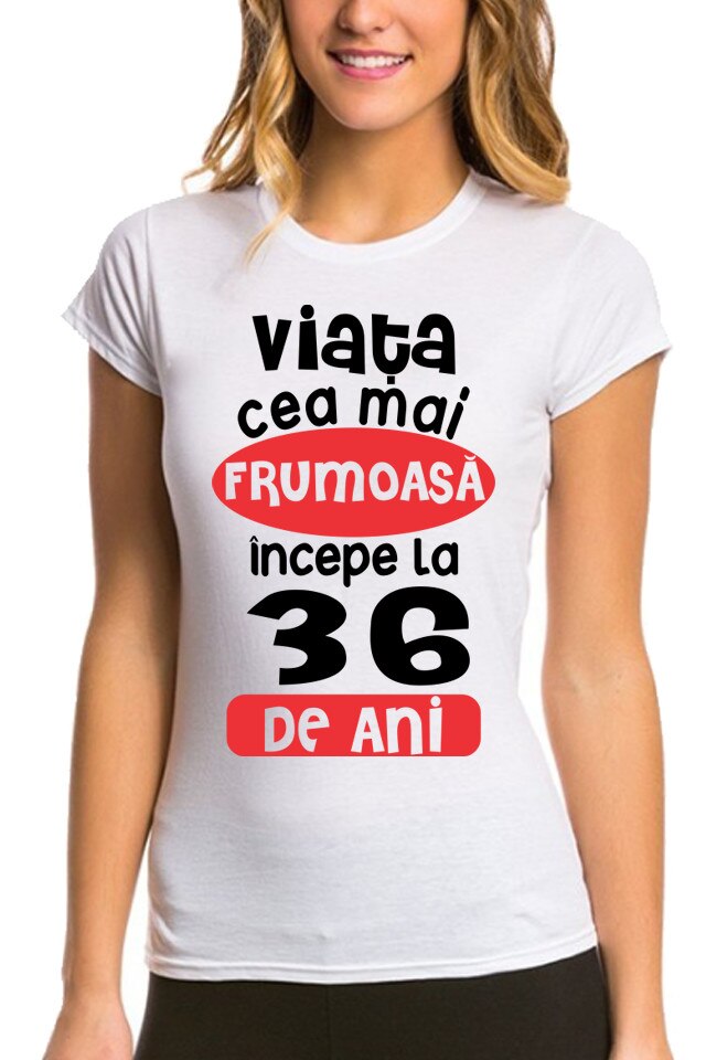 Tricou Dama Personalizat 