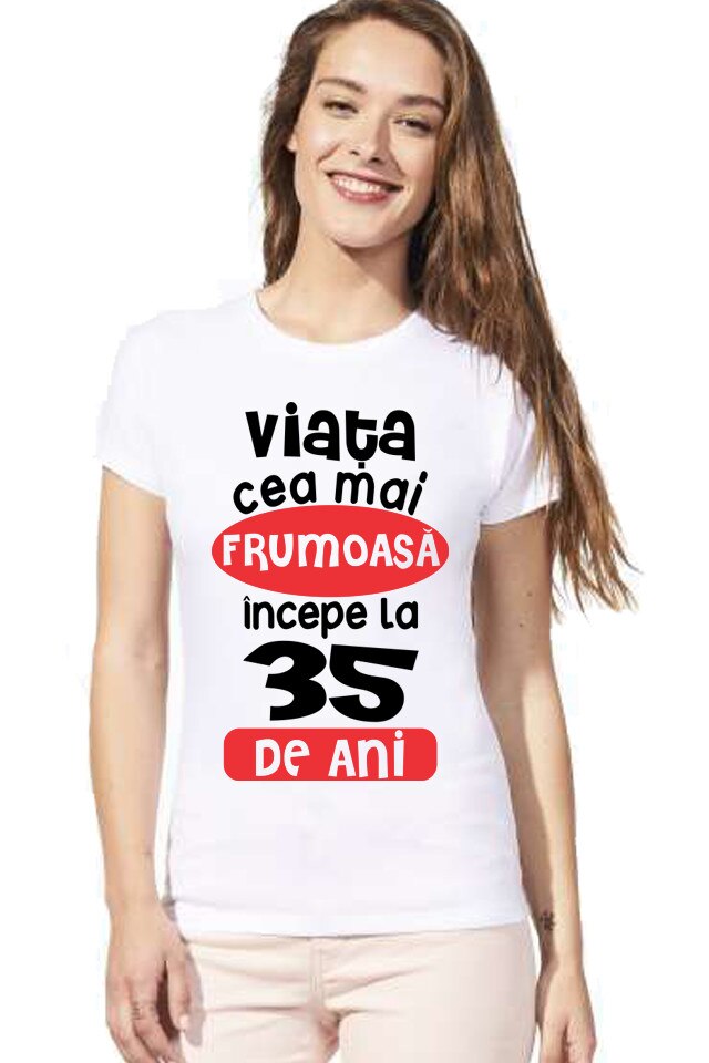 Tricou Dama Personalizat 
