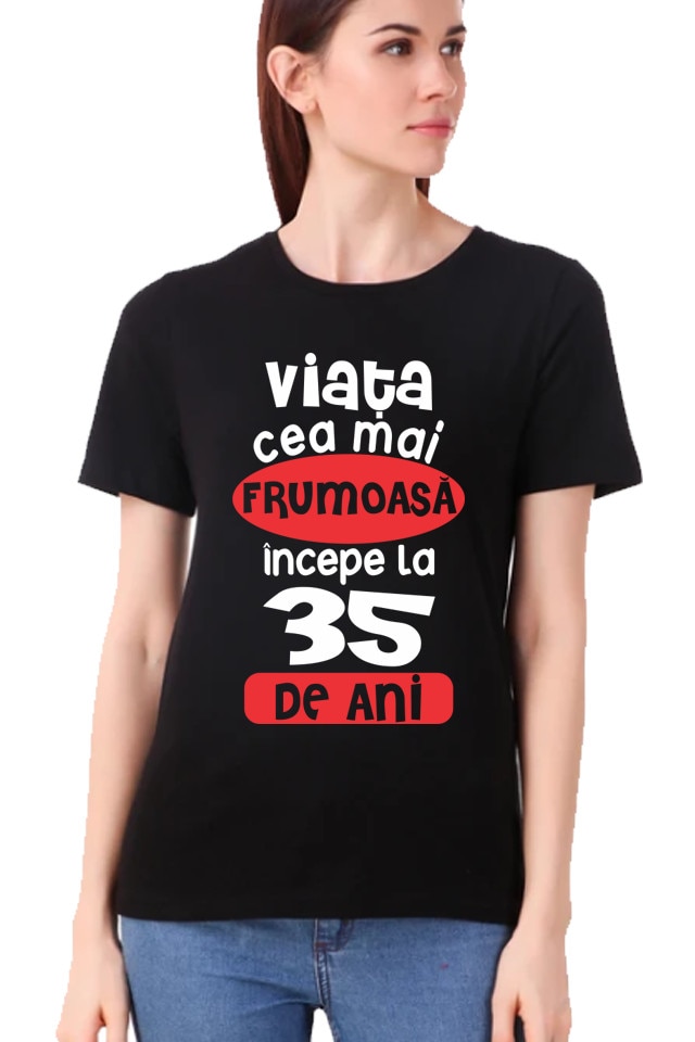 Tricou Dama Personalizat 
