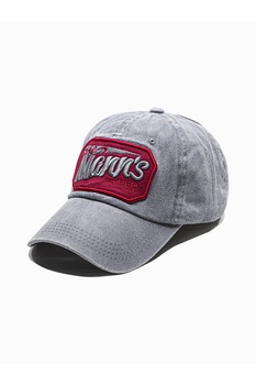 Sapca reglabila pentru barbati, Ombre, H088, Bumbac, 54-59 cm, Gri Sapca reglabila pentru barbati, Ombre, H088, Bumbac, 54-59 cm, Gri