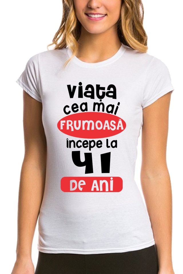 Tricou Dama Personalizat 