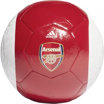 Minge fotbal Adidas Arsenal Club, alb/visiniu, 5 Minge fotbal Adidas Arsenal Club, alb/visiniu, 5
