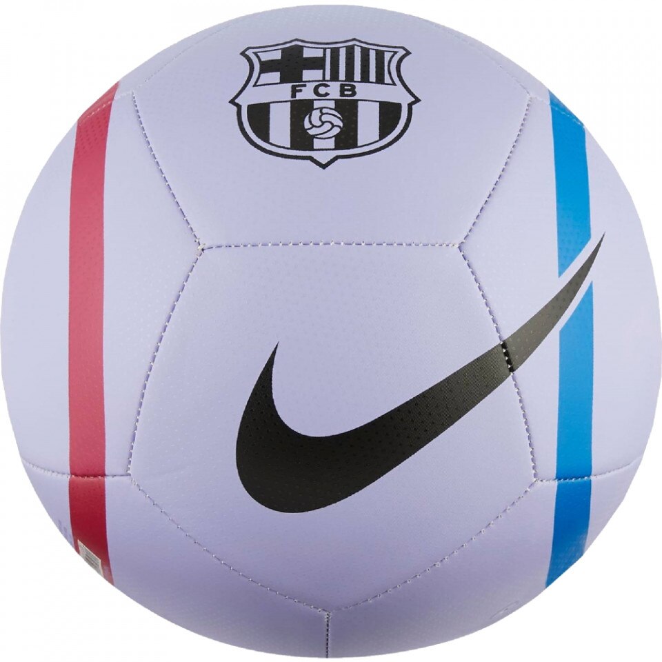 Minge fotbal Nike FC Barcelona Pitch, mov, 5