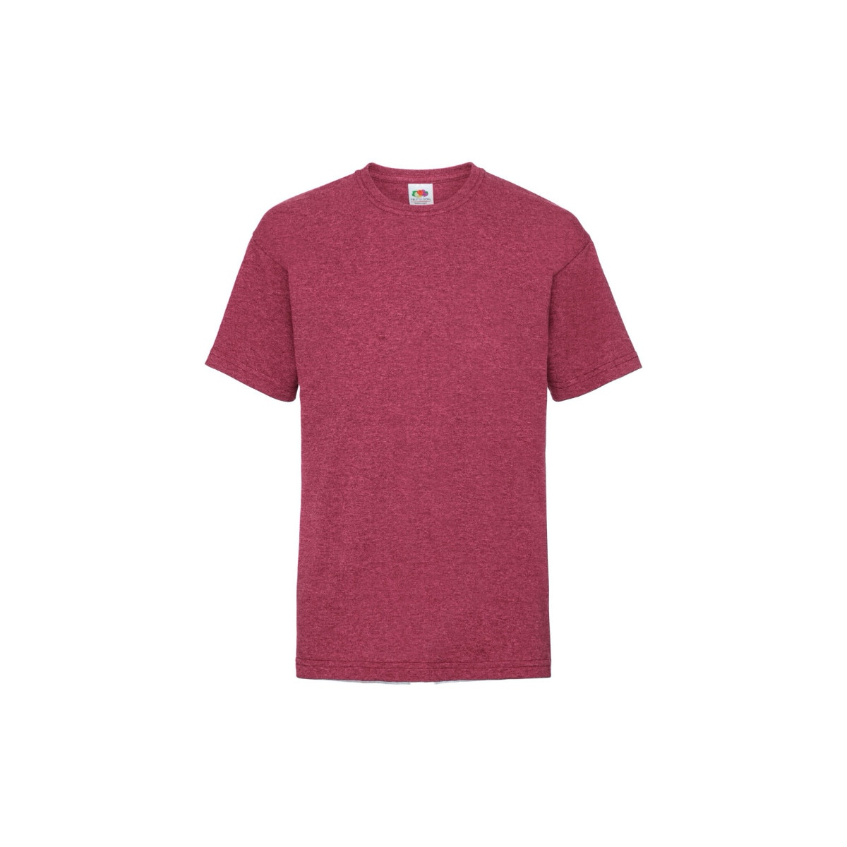 Tricou Fruit of the Loom Valueweight, Bumbac, Rosu, 7-8 Ani