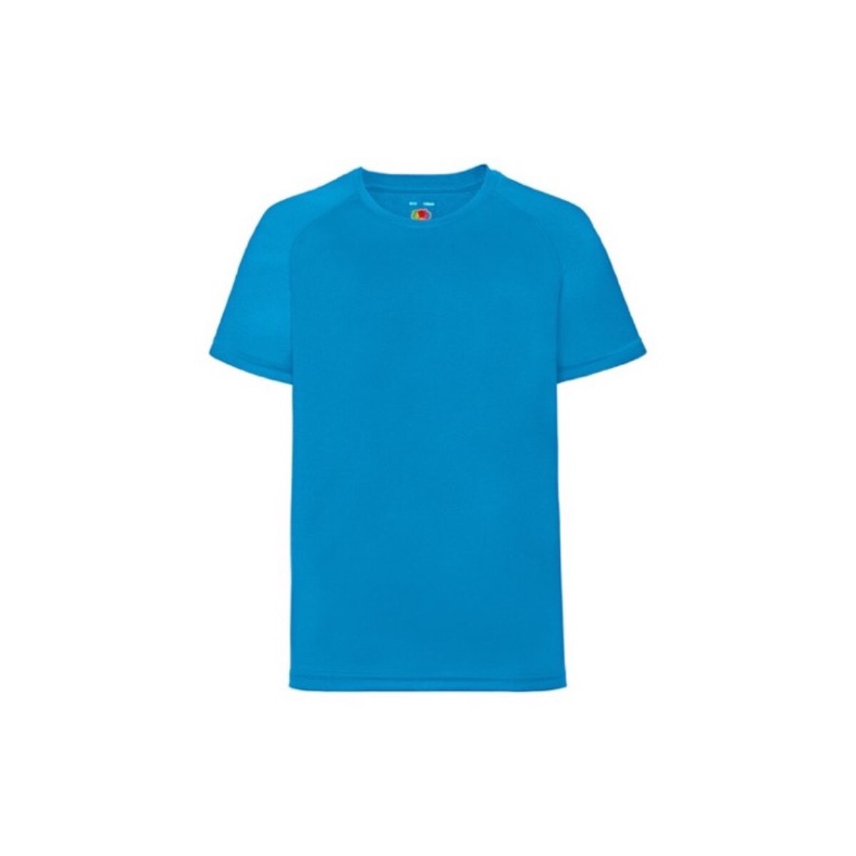 Tricou Fruit of the Loom, Poliester, Albastru azur