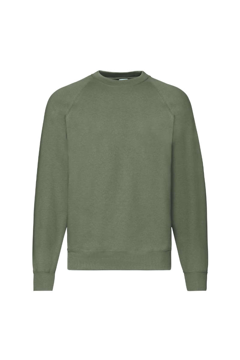 Bluza barbati Fruit of the Loom, Bumbac/Poliester, Verde masliniu