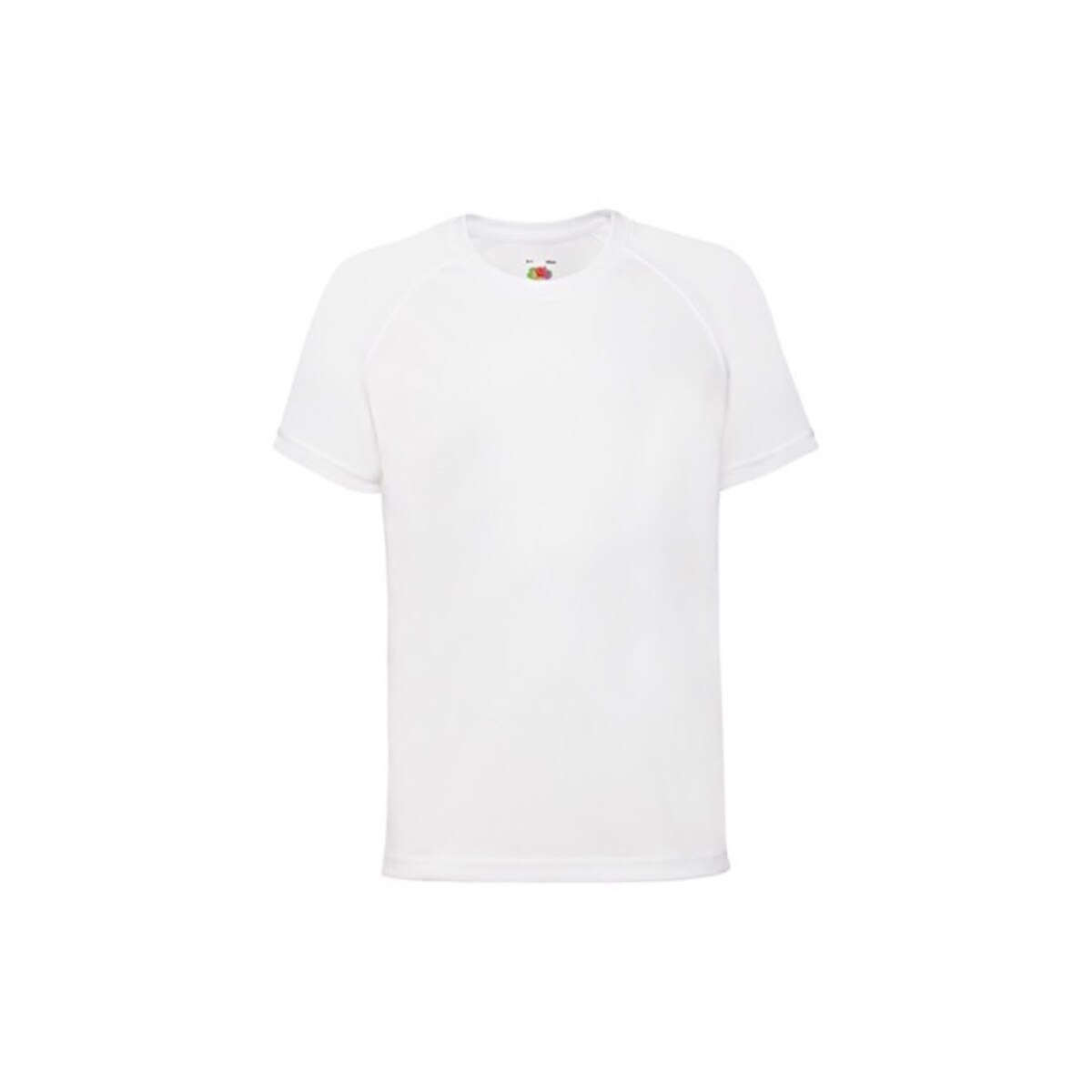 Tricou Fruit of the Loom, Poliester, Alb