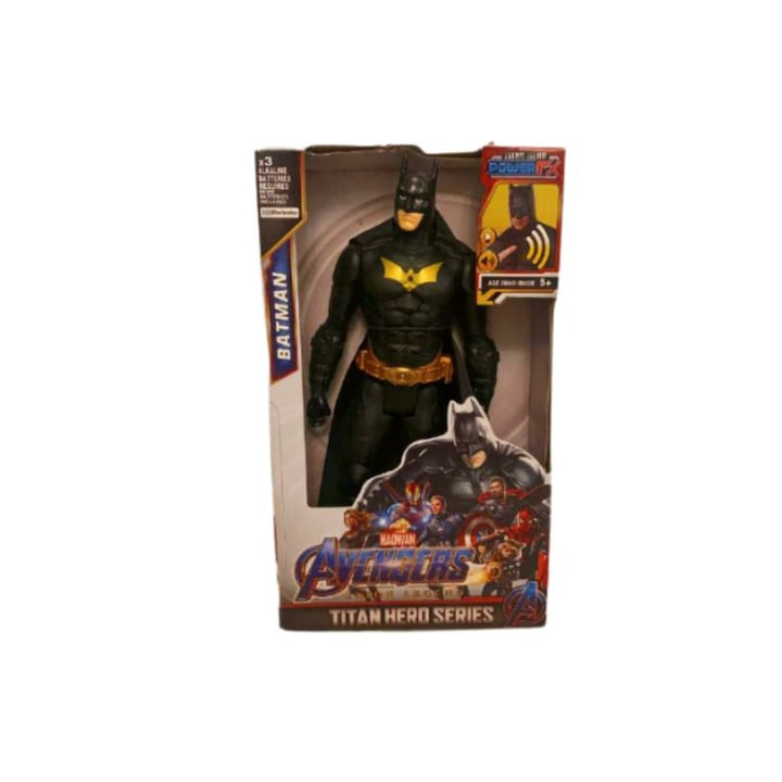 OEM Titan Hero Batman figura, 30 cm, többszínű