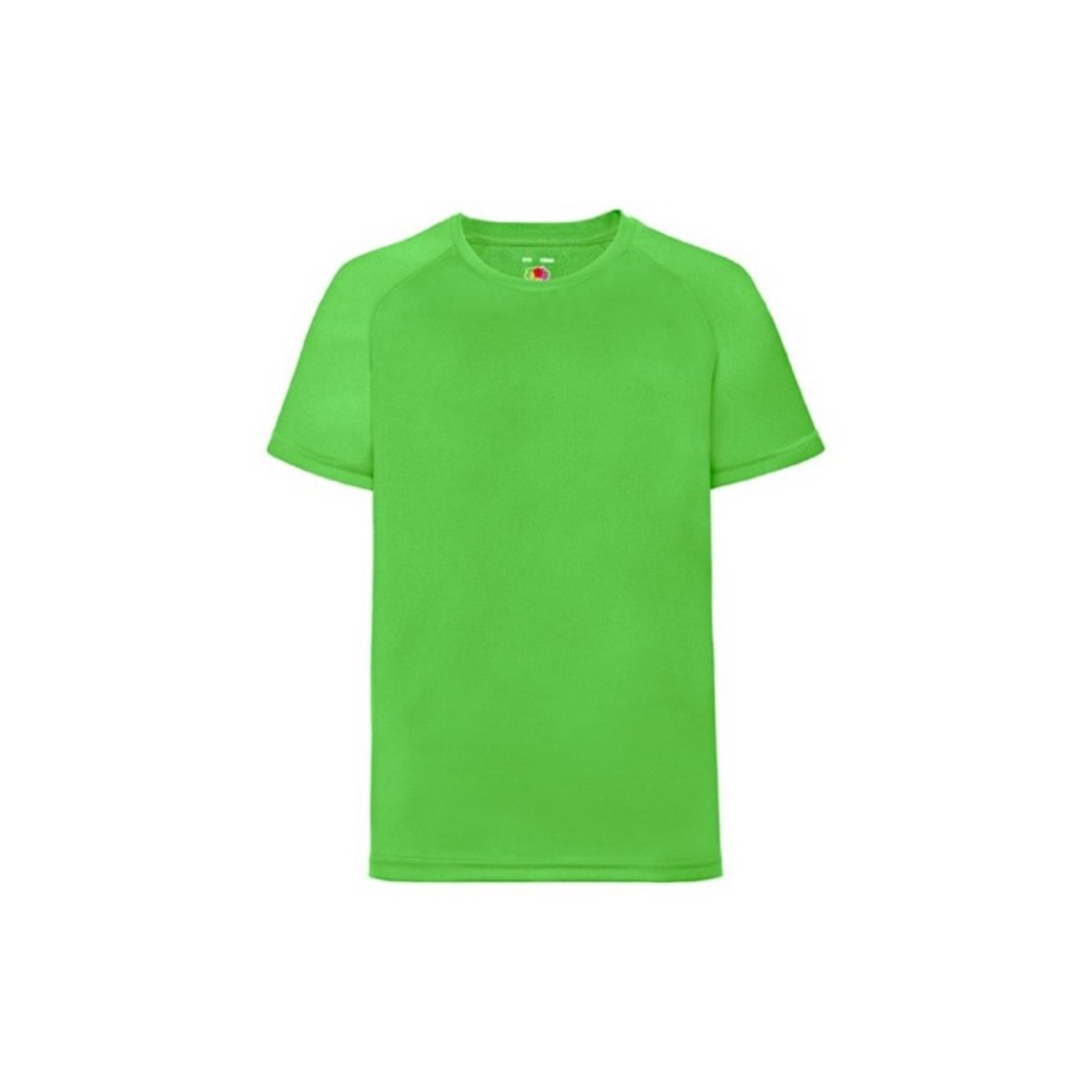 Tricou Fruit of the Loom, Poliester, Verde lime