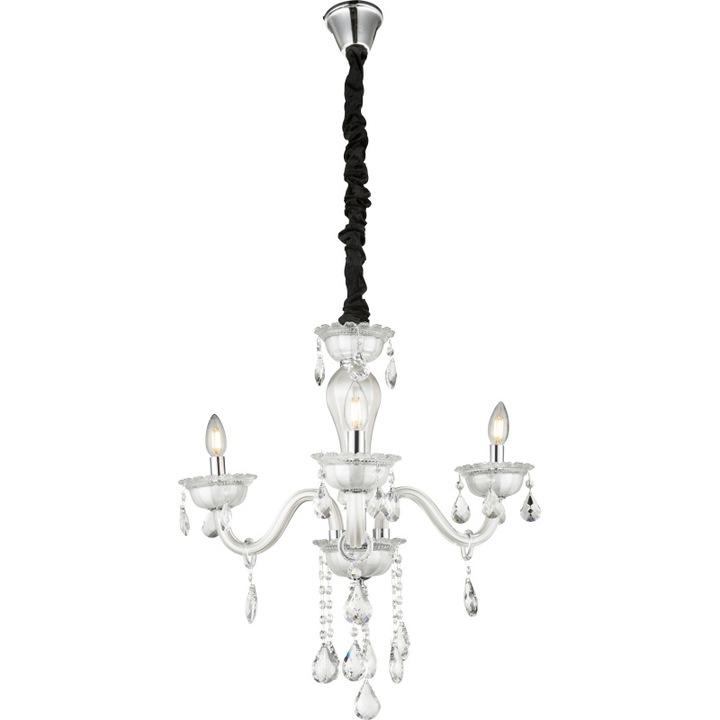 Полилей Teejay Globo, 64118-3, хром, 3xE14