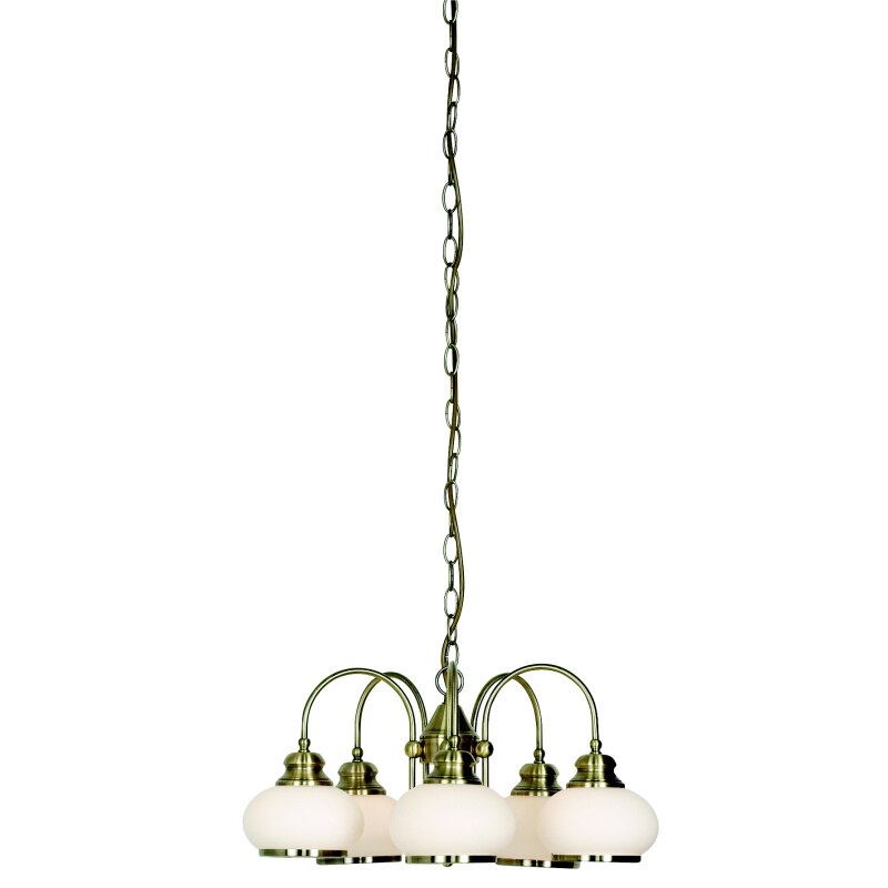 Pendul Nostalgika Globo, 6900-5, Alama antichizata, 5xE14