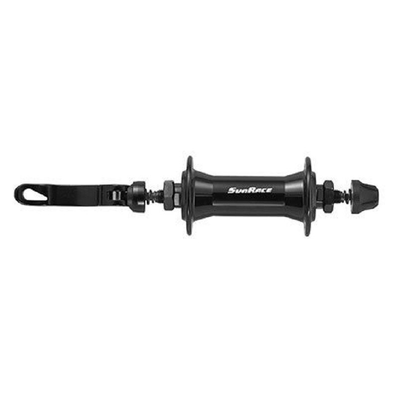 Butuc Fata SUNRACE 36H-QR Negru Aluminiu