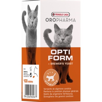 Supliment nutritiv Opti Form, Oropharma, 100 pastile Supliment nutritiv Opti Form, Oropharma, 100 pastile