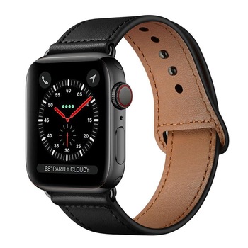 Curea piele Smartech compatibila Apple Watch versiune 1/2/3/4/5/6 (42/44mm) V7 Curea piele Smartech compatibila Apple Watch versiune 1/2/3/4/5/6 (42/44mm) V7