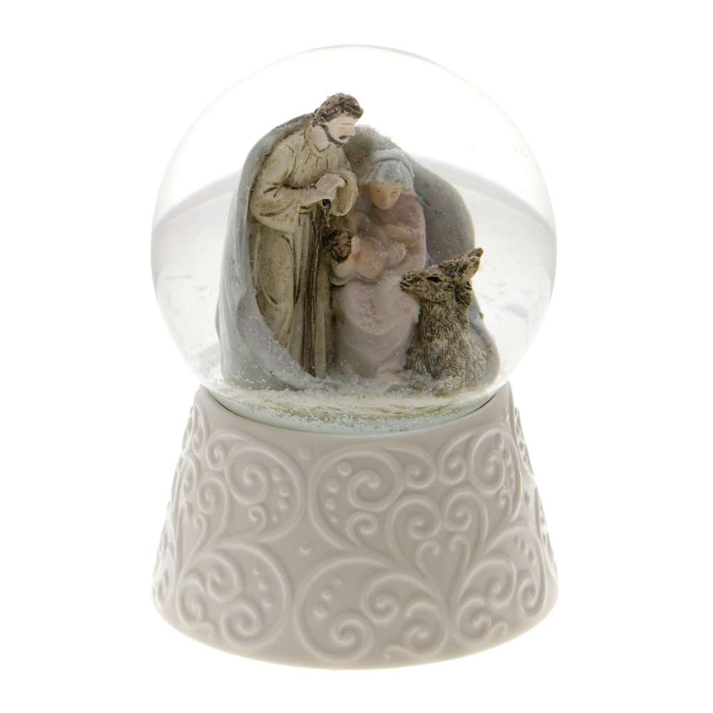 Glob Muzical de Zapada Sfanta Familie 12 cm