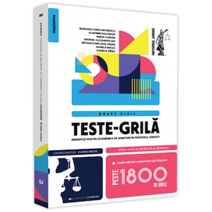 Teste-grila, minispete pentru examenele de admitere in profesiile juridice. Drept civil, editia a VIII-a, Florin Motiu
