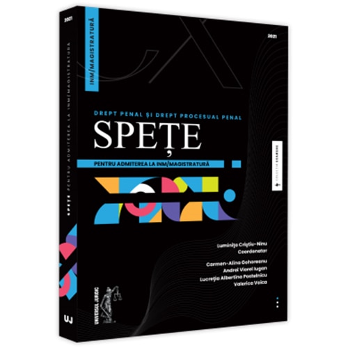 Spete pentru admiterea la INM si magistratura. Drept penal si drept procesual penal, Luminita Cristiu-Ninu