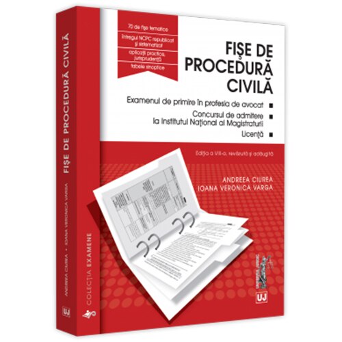 Fise de procedura civila, editia a VIII a, Andreea Ciurea, Ioana Veronica Varga