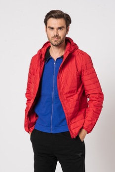 Diadora, Jacheta usoara cu vatelina Chromia, Rosu Diadora, Jacheta usoara cu vatelina Chromia, Rosu