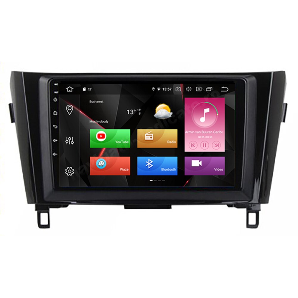 Navigatie Carplay Android 10 X-Trail Qashqai 2013-2016 low Octa Core 6GB Ram 128GB SSD Ecran 9 inch NAVD-US91029