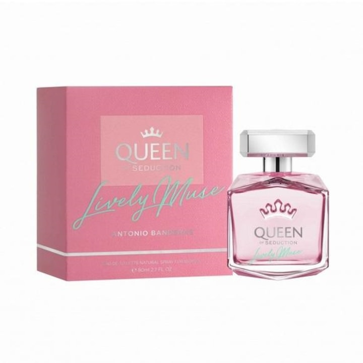 Тоалетна вода Antonio Banderas Queen of Seduction Lively Muse, Жени, 80 мл