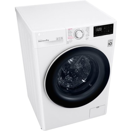 Masina de spalat rufe LG F4WV328S0E, 8 kg, 1400 rpm, Clasa C, Ai DD, Alb