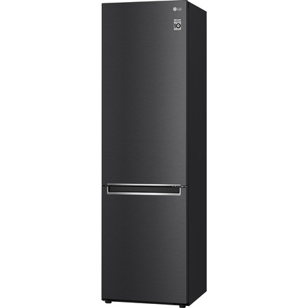 Combina frigorifica LG GBB72MCVGN, 384 l, No Frost, LinearCooling, NatureFresh, DoorCooling+, FreshConverter, Raft sticle, Clasa D, H 203 cm, Antracit