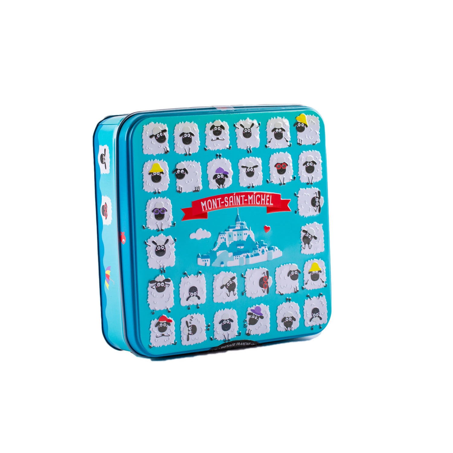 Cutie cu biscuiti Sables cu unt, MONT-SAINT-MICHEL, 120 g