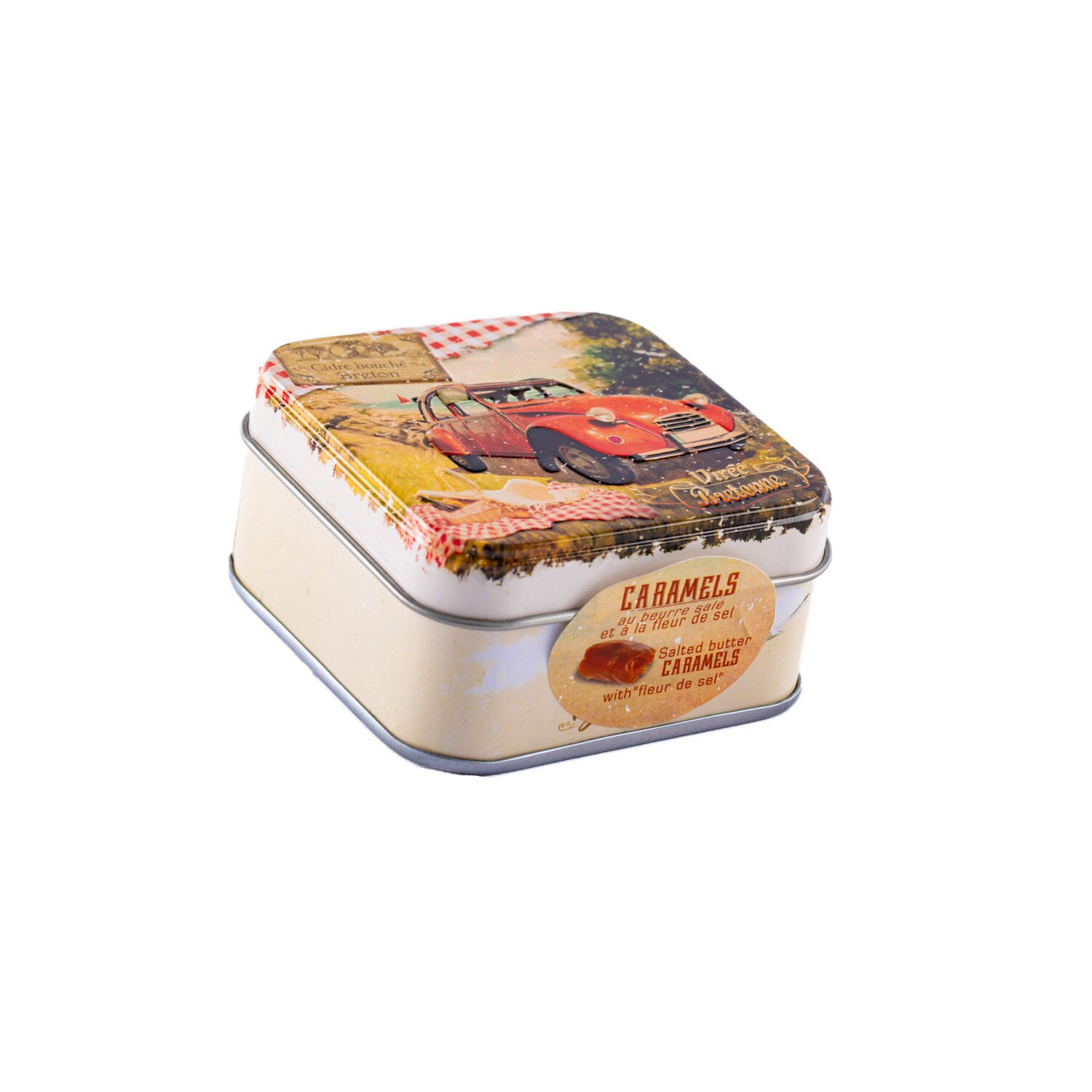 Cutie Caramele Bretania cu sare de mare 