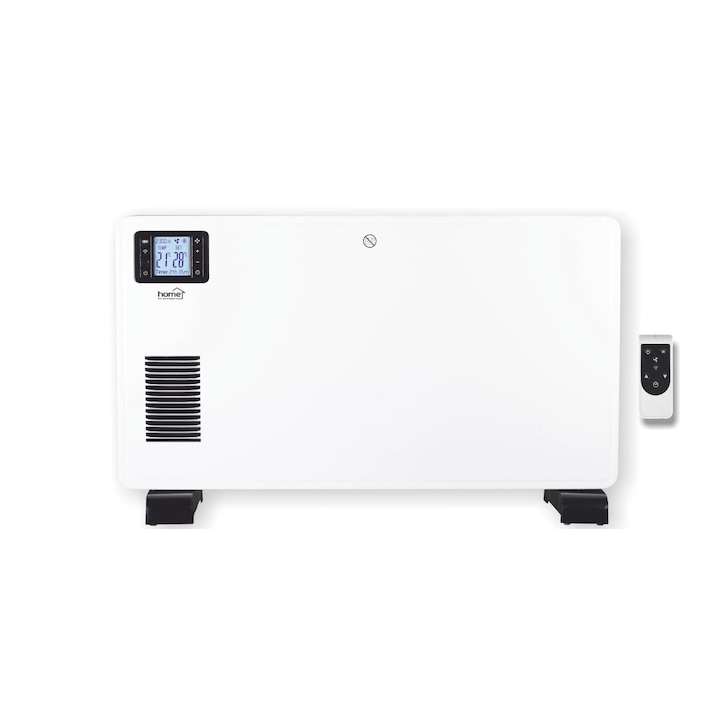 Home FK 350 WIFI Smart konvektor fűtőtest, LCD, Turbó ventilátor, 1000W/1300W/2300W, Fehér