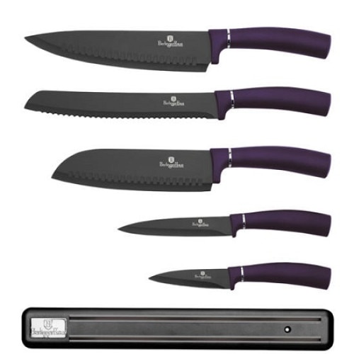 Set cutite 6 piese Berlinger Haus BH2681, purple eclipse edition