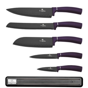 Set cutite 6 piese Berlinger Haus BH2681, purple eclipse edition Set cutite 6 piese Berlinger Haus BH2681, purple eclipse edition