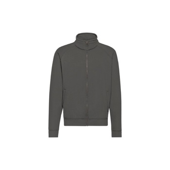 Bluza trening barbati Fruit of the Loom, Bumbac/Poliester, 2XL, Gri inchis Bluza trening barbati Fruit of the Loom, Bumbac/Poliester, 2XL, Gri inchis