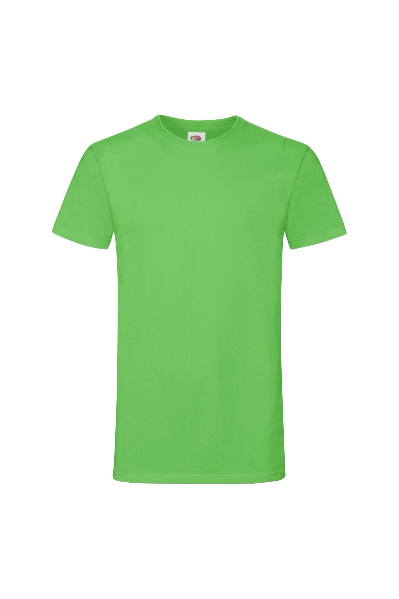 Tricou Fruit of the Loom, Sofspun, Bumbac, Verde deschis, Verde deschis